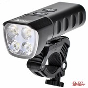 Lampa rowerowa przednia Prox Kastor-X 1800lm, 6400 mAh, USB-C Powerbank Prox