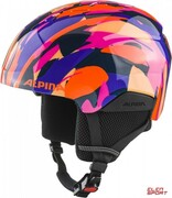 Kask Narciarski Alpina Pizi Pink-Orange Blue Gloss 51-55 Alpina