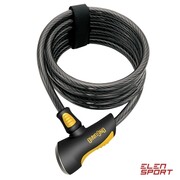 Zapięcie Rowerowe Onguard Doberman 8029 Linka - 10mm 185cm - 5 X Klucze Z Kodem Onguard