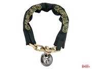 Zapięcie Rowerowe Onguard Mastiff 8022D Łańcuch 80cm*8mm - 5 X Klucze Z Kodem + Kłódka Onguard