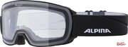 Gogle Narciarskie Alpina M40 Nakiska Black Matt Szkło Clear S0 Alpina