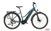 Rower Elektryczny Trekkingowy Kross Trans Hybrid 2.0 730 Turkusowy Szary Damski Kross