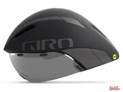 Kask Rowerowy Czasowy Giro Aerohead Mips Matte Black Titanium Giro