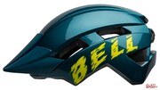 Kask Rowerowy Dziecięcy Bell Sidetrack II Buzz Gloss Blue Hi-Viz Roz. Uniwersalny (47-54cm) Bell
