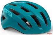 Kask Rowerowy Met Miles Teal Glossy Met
