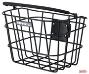 Kosz Na Kierownicę Basil Bremen Alu Be/kf Aluminiowy + Płytka Mocująca + Klickfix Adapter Basil