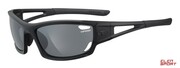Okulary Rowerowe Tifosi Dolomite 2.0 Matte Black (3Szkła Smoke 15,4% Transmisja Światła, Ac Red, Clear) Tifosi