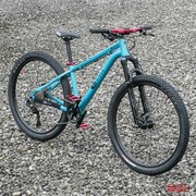 Rower Dziecięcy KUbikes 26 MTB Disc Turquoise Laser Red Turkusowy KUbikes