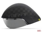 Kask Rowerowy Czasowy Giro Aerohead Ultimate Mips Matte Black Gloss Black Giro