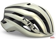 Kask Rowerowy Met Trenta 3K Carbon MIPS Vanilla Ice gold Matt Met