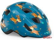 Kask Rowerowy Met Hooray MIPS Blue Teckel Glossy Met