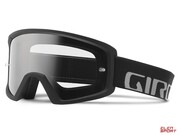 Gogle Rowerowe Giro Blok Mtb Black Grey (Szyba Kolorowa Grey Cobalt 10% S3 + Szyba Przeźroczysta 99% S0) Mocowanie Pod Zrywki Giro