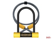 Zapięcie Rowerowe Onguard Bulldog Mini Dt 8015 U-Lock - 13mm 90mm 140mm - 5 X Klucze Z Kodem + Linka 10mm 120cm Onguard