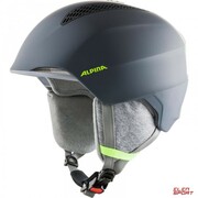 Kask Narciarski Alpina Grand Junior Charocoal-Neon Yellow 54-57 Alpina