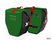 Sakwy Tylne Extrawheel Biker Polyester 50L Green/Black Extrawheel
