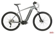 Rower Elektryczny MTB Kross Level Boost 1.0 500 Szary/Czarny Mat Kross