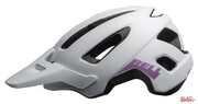 Kask Rowerowy Dziecięcy Juniorski Bell Nomad Jr Matte White Purple Roz. Uniwersalny Bell