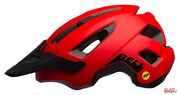 Kask Rowerowy MTB Bell Nomad Integrated Mips Matte Red Black Roz. Uniwersalny Bell