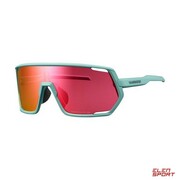 Okulary Rowerowe Shimano Technium M Ridescape do jazdy szosowej Morski Shimano
