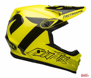 Kask Rowerowy Full Face Bell Full-9 Fusion Mips Fasthouse Gloss Hi-Viz Black Bell