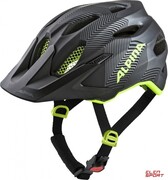 Kask Rowerowy Alpina Carapax Jr Black-Neon-Yellow 51-56 Alpina