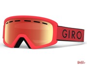 Gogle Narciarskie Giro Rev Red Black Zoom (Szyba Amber Scarlet 41% S2) Giro