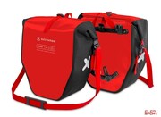 Sakwy Tylne Extrawheel Biker Pro Polyester Red 50L Extrawheel