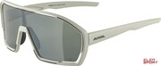 Okulary Rowerowe Alpina Bonfire Q-Lite Kolor Cool-Grey Matt Szkło Silver Mirror Cat.3 Hydrophobic, Fogstop Alpina