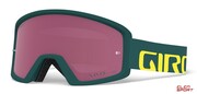 Gogle Rowerowe Giro Tazz Mtb True Spruce Citron (Szyba Kolorowa Vivid-Carl Zeiss Trail + Szyba Przeźroczysta 99% S0) Giro
