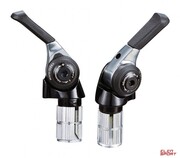 Manetki Microshift Centos, Para, 11.rzędowe(2/3X11), Kompatybilne Z Shimano, Bar End Shifter, Lewa: Friction Prawa: Indeksowanie microSHIFT