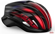 Kask Rowerowy Met Trenta 3K Carbon MIPS Red Iridescent Met