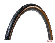 Opona Panaracer GravelKing EXT PLUS czarno-brązowa aramid (grubszy bieżnik) Panaracer