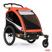 Przyczepka Rowerowa dla Dziecka Burley Cub X Atomic Red Burley