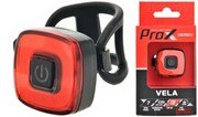 Lampa rowerowa tylna Prox Vela COB LED 30 lm 300 mAh USB-C Prox