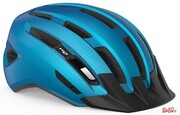 Kask Rowerowy Met Downtown Blue Glossy Met