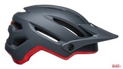 Kask Rowerowy MTB Bell 4Forty Integrated Mips Matte Gloss Gray Red Bell