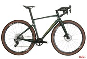 Rower Gravel Kross Esker RS 3.0 Zielony/Złoty Połysk Kross