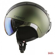 Kask Narciarski Casco SP-2 Visor Photomatic green Casco