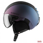 Kask Narciarski Casco SP-2 Visor Carbonic Celestrial blue-purple Casco