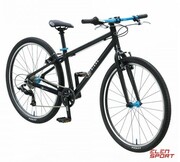 Rower Dziecięcy KUbikes 26 MTB Black Laser Blue Czarny KUbikes