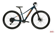 Rower Dziecięcy MTB Kross Level JR 5.0 Turkusowy/Pomarańczowy Połysk Kross