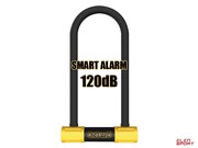 Zapięcie Rowerowe Onguard Smart Alarm 8268 U-Lock - 16mm 100mm 258mm - 5 X Klucze Z Kodem Onguard