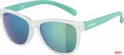 Okulary Alpina Junior Luzy Kolor Green-Transparent Matt Szkło Green Mirror Cat.3 Alpina