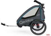 Przyczepka Rowerowa dla Dziecka Qeridoo Qupa 2 Blue Qeridoo