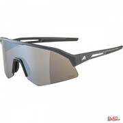 Okulary Rowerowe Alpina Sonic Hr Q-Lite Kolor Midnight-Grey Matt Szkło Silver Mirror Cat.3 Alpina