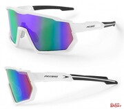 Okulary Rowerowe Accent Shot Białe Accent