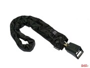 Zapięcie rowerowe łańcuch Hiplok Homie Silver - All Blac Hiplok