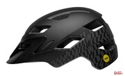 Kask Rowerowy Juniorski Bell Sidetrack Integrated Mips Wavy Checks Matte Black Roz. Uniwersalny (50-57cm) (New 2024) Bell