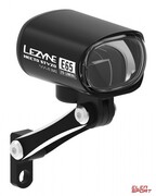 Lampka Przednia Lezyne Ebike Hecto Stvzo E65 210 Lumenów 65 Luxów, Pod Napęd Elektryczny, Kabel 130cm Czarna Lezyne