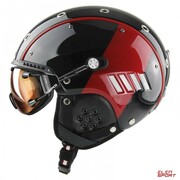 Kask Narciarski Casco SP-4.1 schwarz-rot Casco